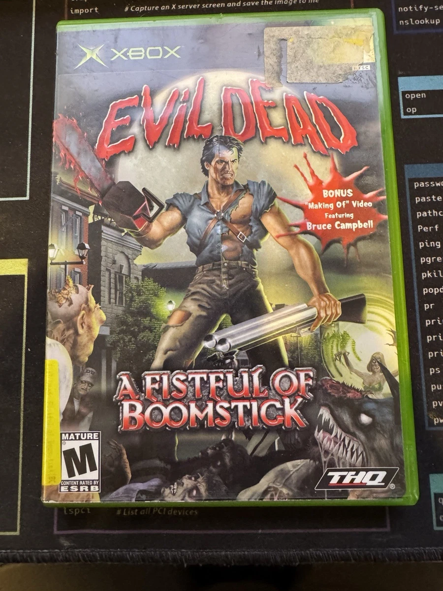 Evil Dead - A Fistful of Boomstick boxarts for Microsoft Xbox - The