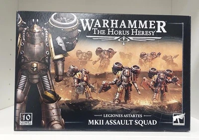 GAMES WORKSHOP Warhammer Horus Heresy Legiones Astartes MKII ASSAULT SQUAD Einzelmodelle