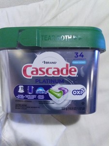 Cascade Platinum 34 Fresh Scent Action Pacs, NIB