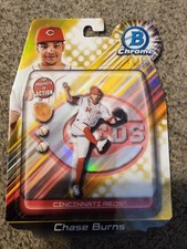 2024 Bowman Chrome Baseball Chase Burns- GOLD DIE-CUT PROSPECT /50