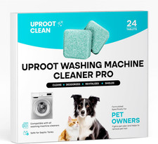 Washing Machine Cleaner Tablets - 24 Pack for a 12 Month Supply. Formulated for