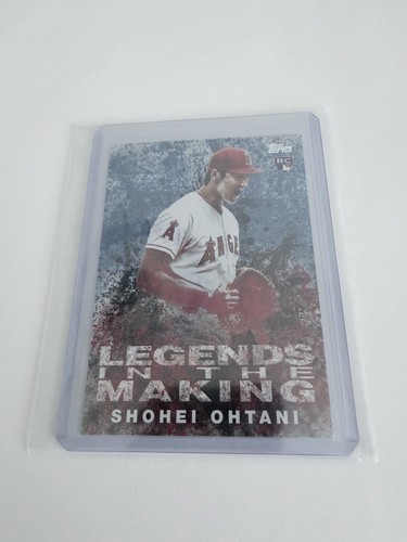 READ 2018 Topps Update Series Legends in the Making Shohei Ohtani #LITM-21 Blue