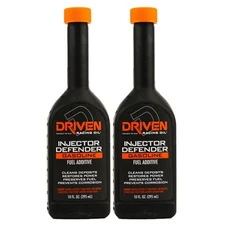 Driven Racing 70048, Injector Defender Fuel Injector Cleaner 10 oz, 2-Pack