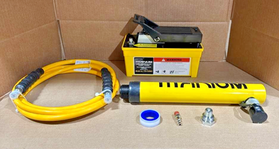 #ad FRAME MACHINE STAR RACK TOWER REPLACE PUMP CYLINDER AND HOSE best quality set $555.00