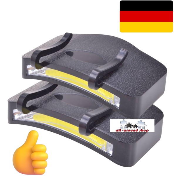 40X Cob Led Stirnlampe Scheinwerfer Kopflampe SchirmmüTzen Kappen Lampe Caplight-image
