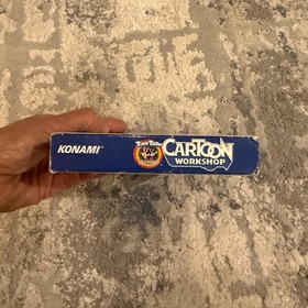 VTG 1992 Tiny Toon Adventures Cartoon Workshop Nintendo NES Game CIB Konami