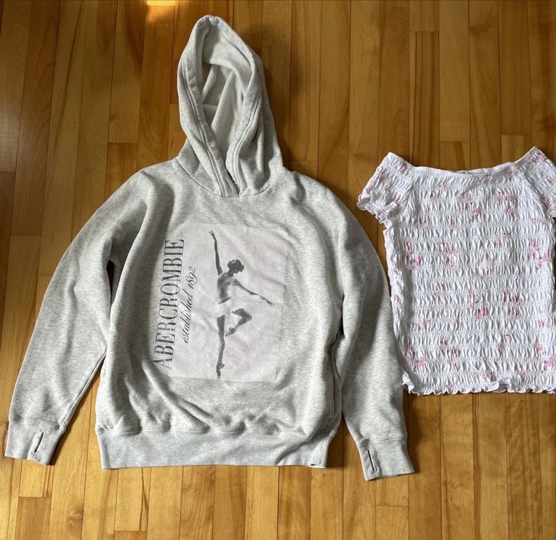 2 Abercrombie fitch kids girls Tops 13/14