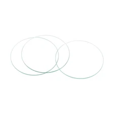 8Pcs, 28.5mm Dia Watch Glass Crystal Lens Single Dome Round 1.5mm Edge Thickness