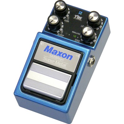 Maxon SM-9 Pro Plus Super Metal Distortion Guitar Effects Pedal from Nine Series