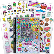 1000 Ridiculously Cute Stickers for Kids - Fun Craft Stickers for Scrapbooks, P