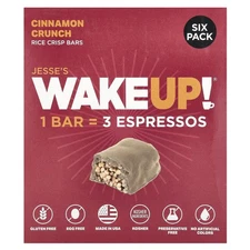 Rice Crisp Bars, Cinnamon Crunch, 6 Pack, 1.13 oz (32 g) Each