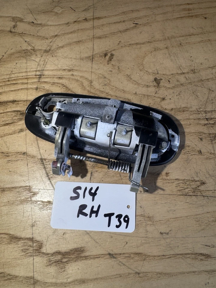 Manija de puerta exterior derecha lado pasajero Nissan 240sx S14 95-98 OEM RH Foto 4 de 4