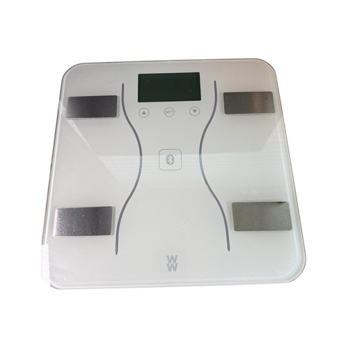 Weight Watchers Digital Scale Bluetooth White Glass WW912F Power Tested On
