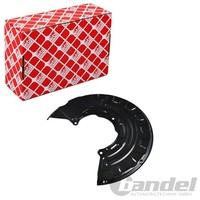 Febi Plus Spritzblech Bremsscheibe Vorne Rechts Passend FüR Audi A3 TT Seat Leon