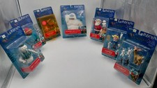 Rudolph  The Island Of Misfit Toys Set 7 Action Figures Playing Mantis 2001 NEW