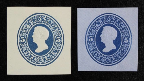 CKStamps: US Cut Square Stamps Collection Scott#U172 U175 Unused H NG