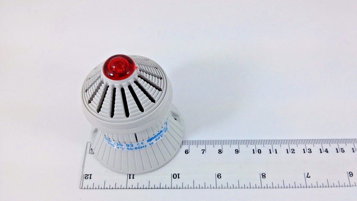 Buzzer Signalisation Sirena BIP OS 93 - Détecteur Acoustique LED 230V - Fabriqué En Italie