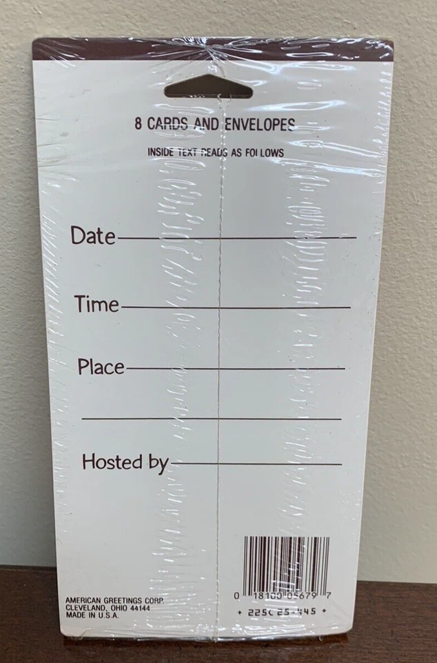 Colmillos de vampiro Drácula vienen a morder invitaciones de fiesta de Halloween - Juego de 8 Foto 2 de 2