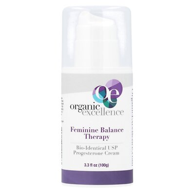 Feminine Balance Therapy, Bio-Identical USP Progesterone Cream, 3.3 fl oz (100