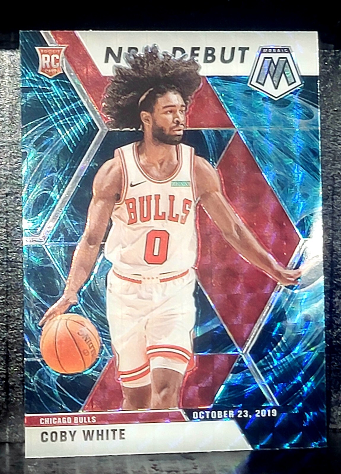 Coby White Rookie Mosaic Genesis 2019-20 Chicago Bulls RC SSP