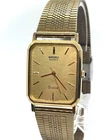 Vintage [Near MINT]Seiko Dolce 7731-5240 24mm Gold Dial Quartz Men's Watch JAPAN