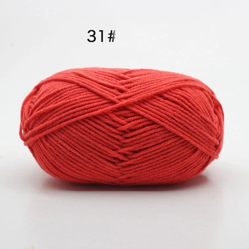 62 Colors Milk Cotton Skeins Hand Knitting Wool Baby Crochet Chunky Yarn 50g - Picture 54 of 87