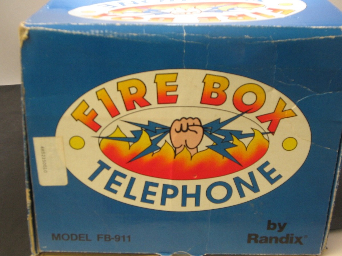 Randix Firebox Telephone Model FB-911 Complete in Box USED | eBay