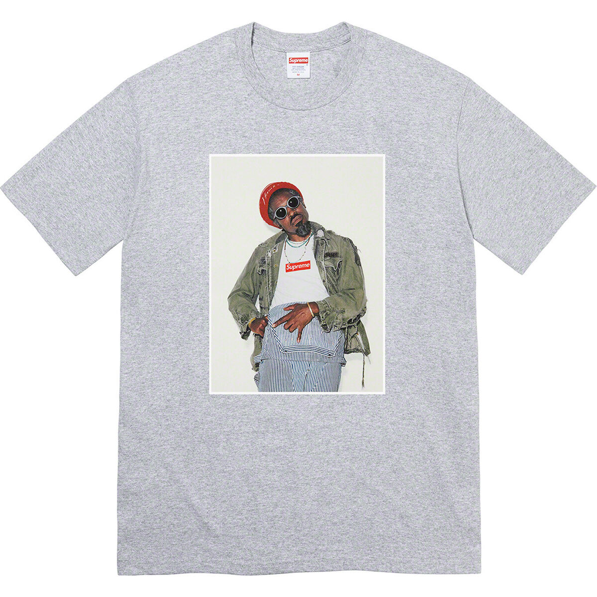 Supreme Andre 3000 Tee FW22 Medium / Eggplant