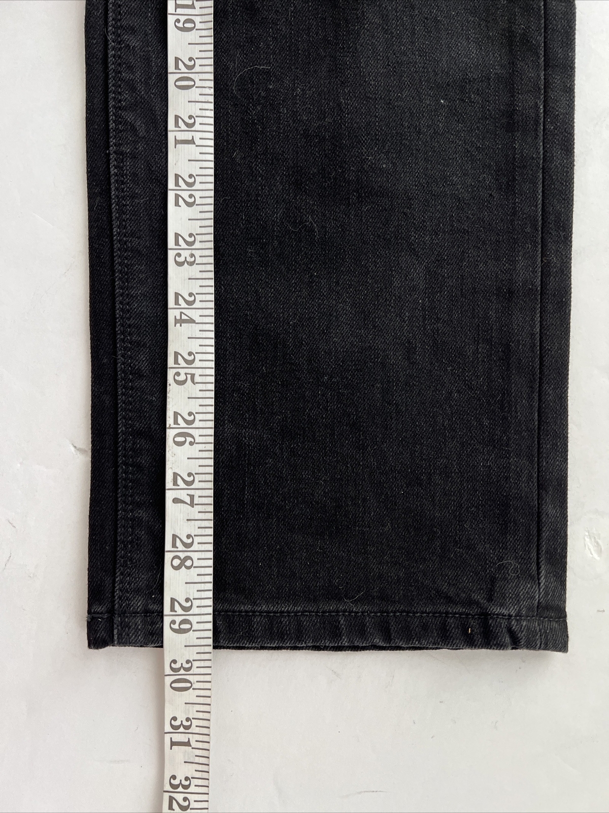 Volcom Men's Size 32 Solver Modern Fit Black Denim Jeans New