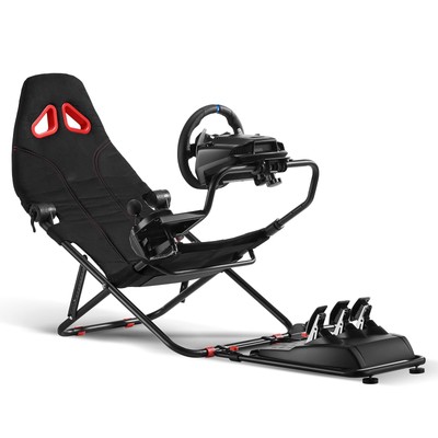 Racing Simulator Cockpit for G920 G29 G923, Foldable Racing Simulator for Thr...