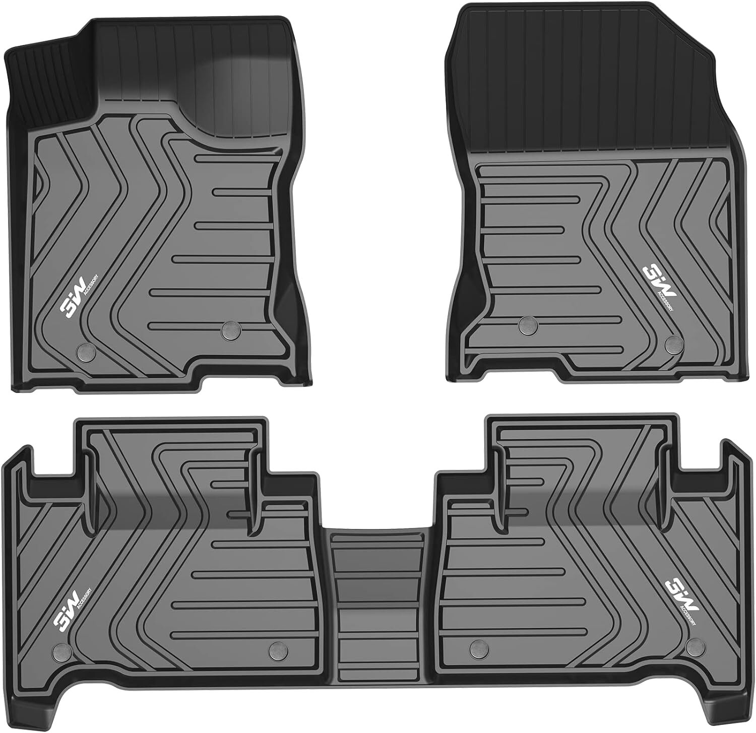 3W Floor Mats TPE Fit for 20152021 Lexus NX200t NX300 NX300h, All