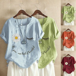 blouse linen tops cotton shirts holiday plus shirt summer