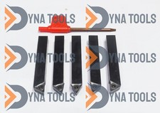 5Pcs 10mm Indexable Carbide Insert Turning Tooling Bit Holder Set For Lathe