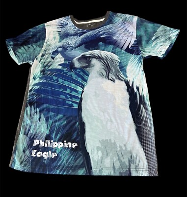 KAMISA BY KULTURA PHILIPINE EAGLE SHIRT SZ L T-SHIRT