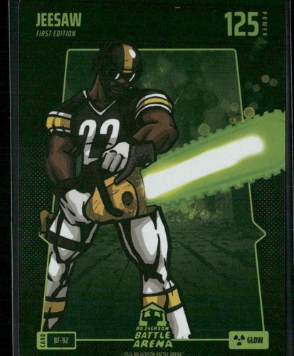 Bo Jackson Battle Arena Battlefoil Glow Jeesaw #BF-92 Najee Harris