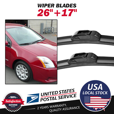 EAST FOREST DIRECT CONNECT WIPER BLADES Size Pair of 26 / 17 -Front Left&Right