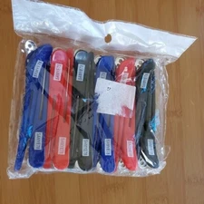 Set Of 12 Professional Styling and Sectioning Plastic Metal Multi-Color Hair Cli