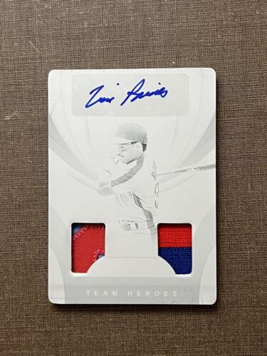 2020 Panini Immaculate TIM RAINES Printing Plate Auto Game Worn Jersey True 1/1! - 第 1/2 張圖片