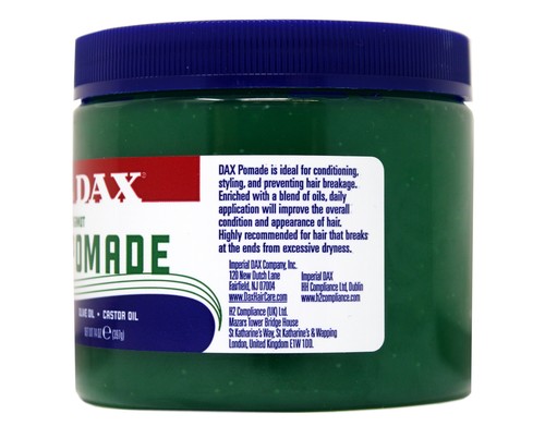 Dax Bergamot Pomade for Styling with Olive Oil & Castor Oil, 14oz. - Pack of 3 - Picture 2 of 4