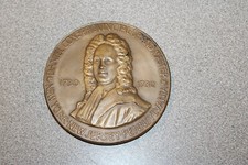 Vtg Masons Bronze Commemorative Medal 200 Years of Freemasonry PA Grand Lodge