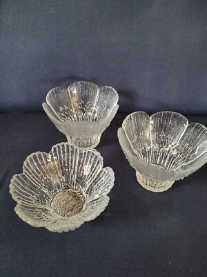 Iittala Glas Teelichthalter 2 Stück , 70er Jahre, Finnland, ein Teelicht gratis
