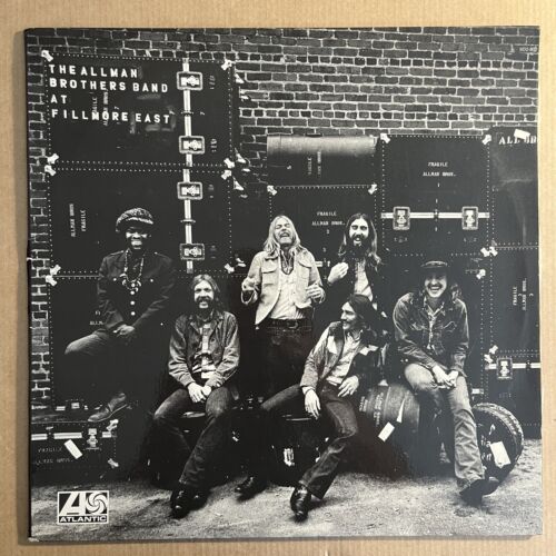 THE ALLMAN BROTHERS BAND - At Fillmore East 2 x VINYL LP 1971 Atlantic Aus MC1
