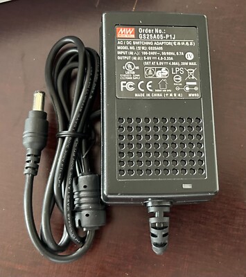 MEAN WELL Netzteil Desktop-AC-Adapter GS25A05-P1J Power Supply