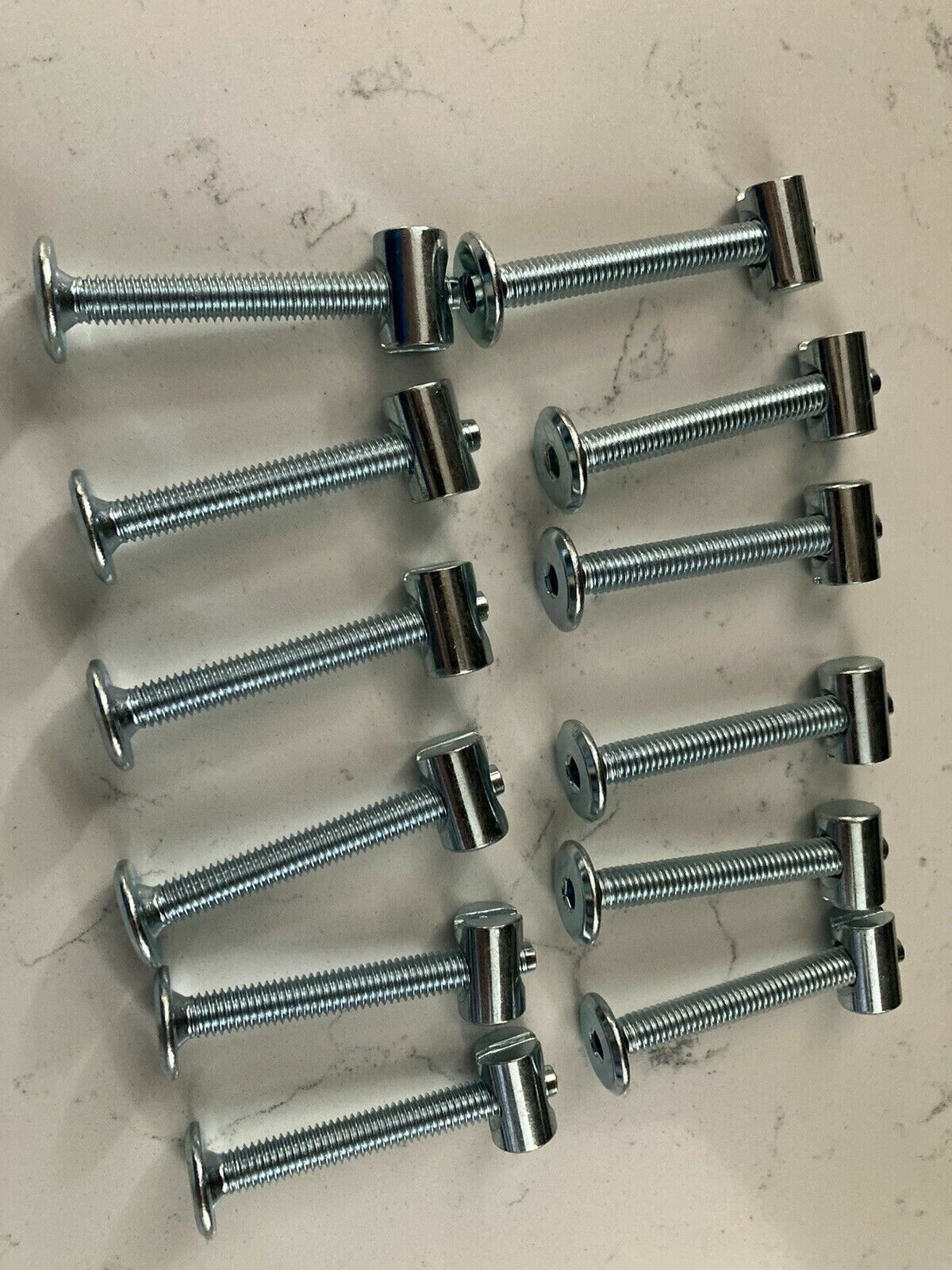 Set of 12 x 65mm Cot Bed Screws Fixings for The Mamas and Papas Mia