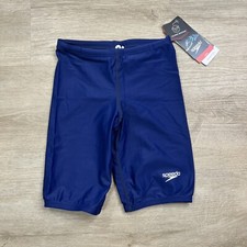 Speedo Learn To Swim Jammer Navy Drawstring Boys Youth Size 6 NWT