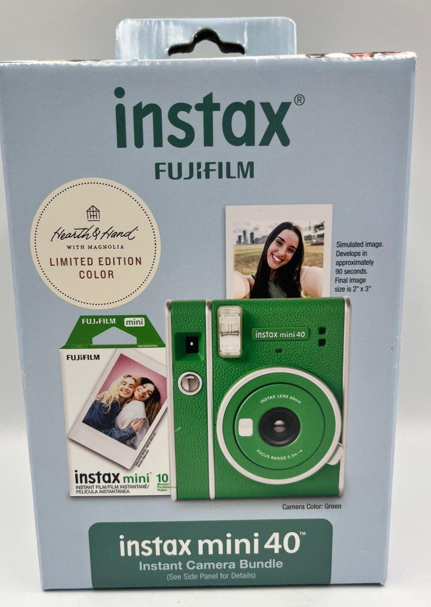 Fujifilm Instax Mini 40 Green Hearth & Hand Magnolia Limited