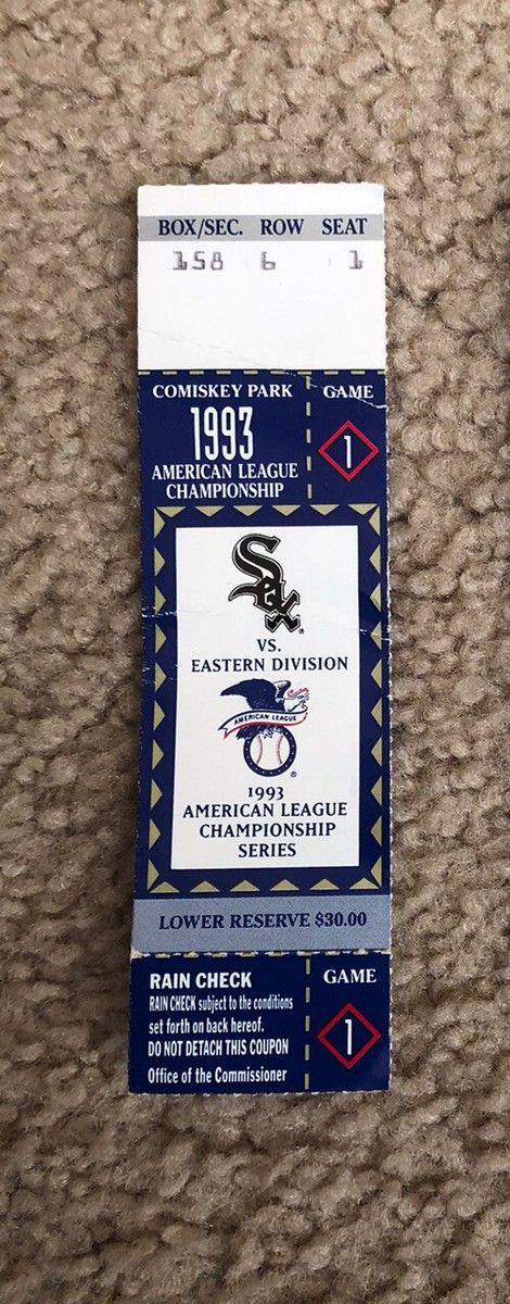 1993 ALCS Game 1 Michael Jordan First Pitch Chicago White Sox