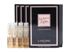 LANCOME LA NUIT TRESOR L'EAU DE PARFUM 1.2ml .04oz x 4 PERFUME SPRAY SAMPLES