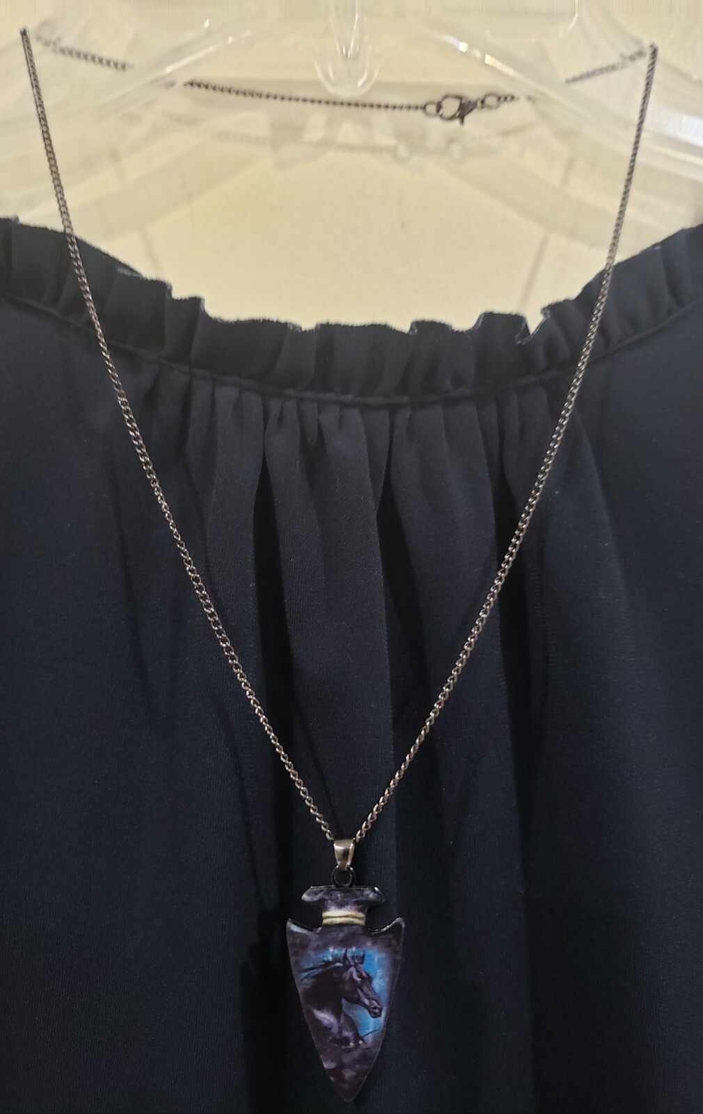 Trendy Creativity Dark Horse Pattern Arrowhead Pe… - image 5