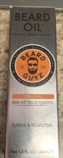 Beard Guyz Beard Oil Softens and Moisturizes Beard 1.5 Fl Oz, Brand New In Box